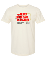 Texas Chain Saw Tee - Natural